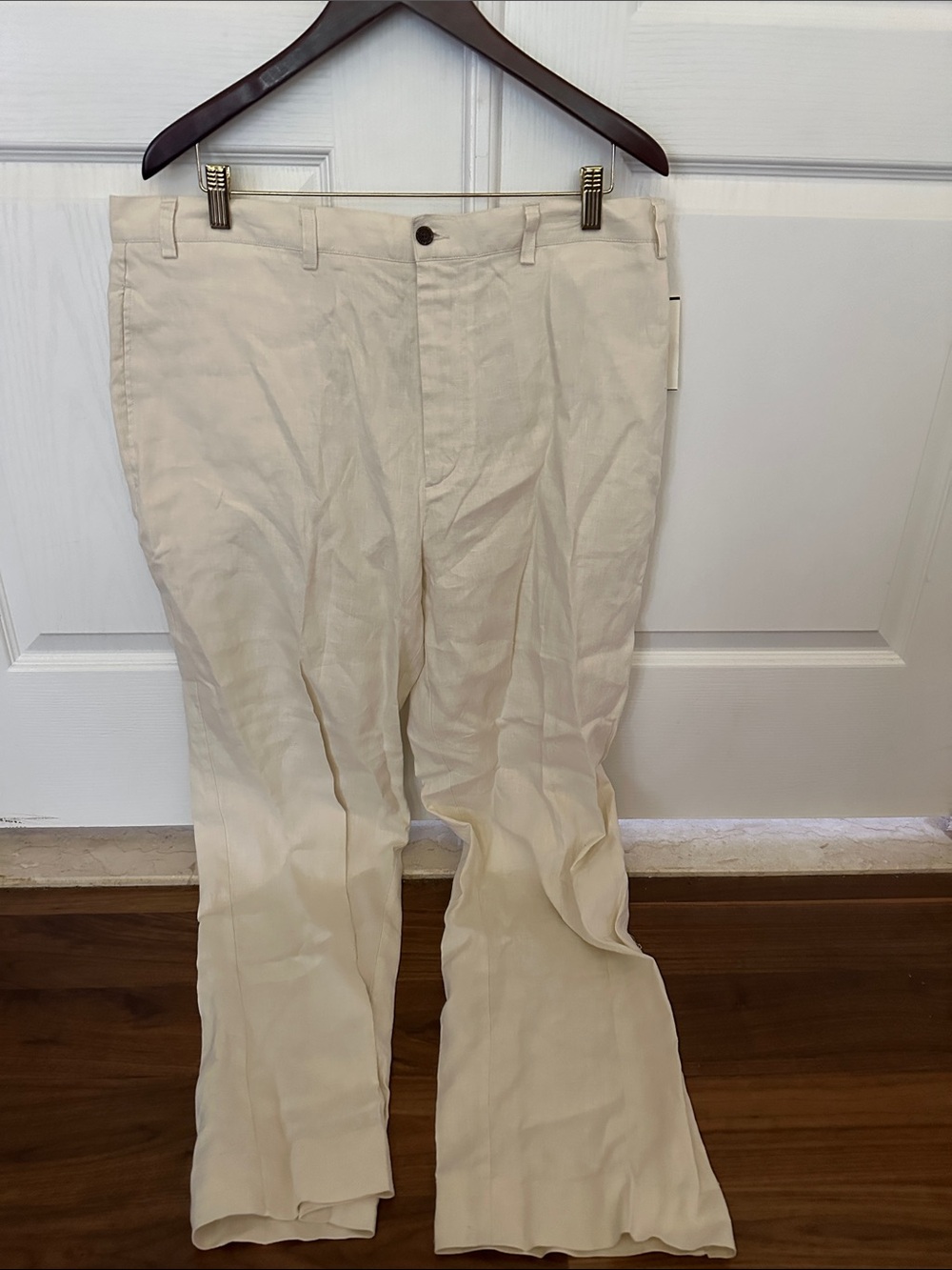 Caribbean Joe Men's Cream Chinos